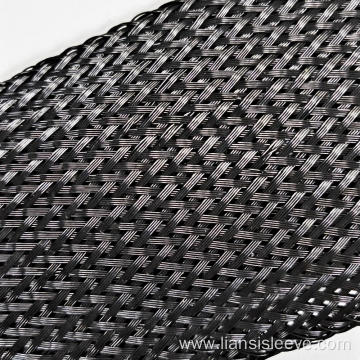 Black Nylon Expandable Braided Sleeve